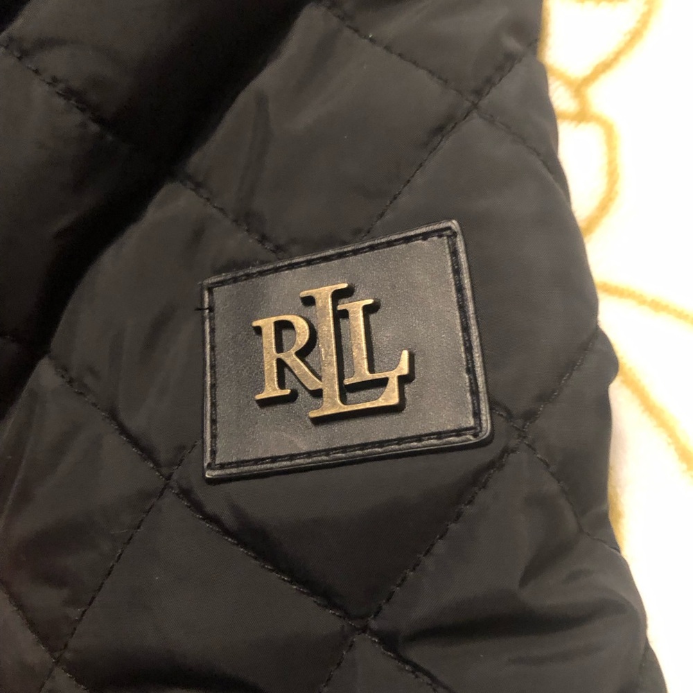 Lauren Ralph Lauren Quilted Black Jacket - Picture 14 of 16